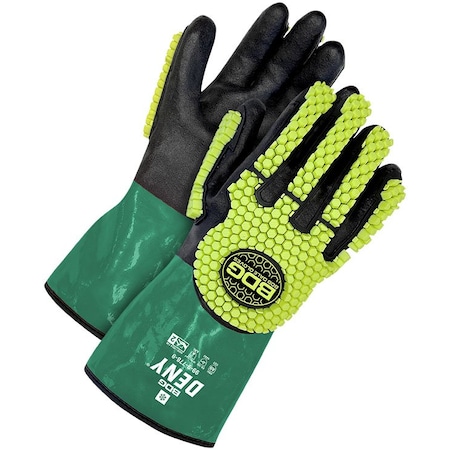 A  ノーランド Bdg Chemical Resistant Glove, A9 Cut Level Lining, Impact Level 2